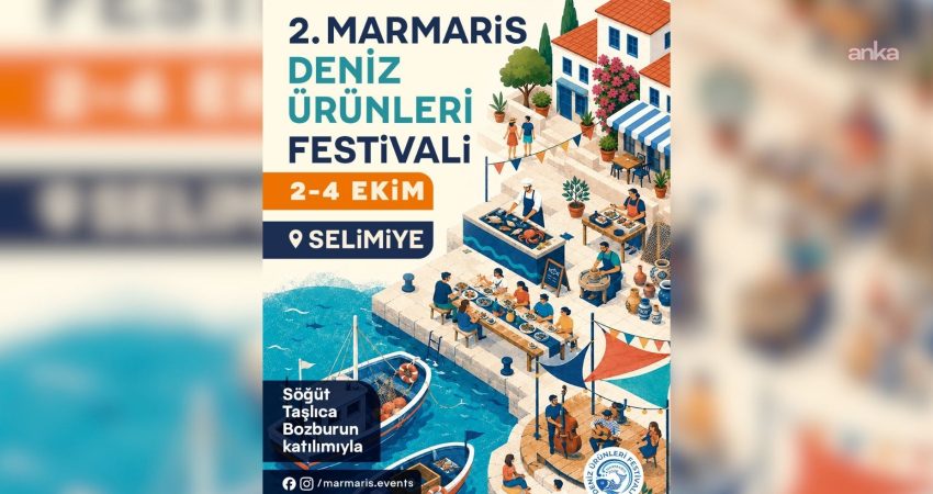 Marmaris Deniz Ürünleri Festivali’nde farklı ülkelerden şefler buluşacak Marmaris’te 2-4 Ekim 2026 tarihlerinde düzenlenecek Deniz Ürünleri Festivali, Türkiye’nin