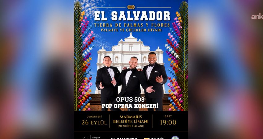 El Salvador’un dünyaca tanınan pop-lirik vokal üçlüsü OPUS 503, "Palmiye