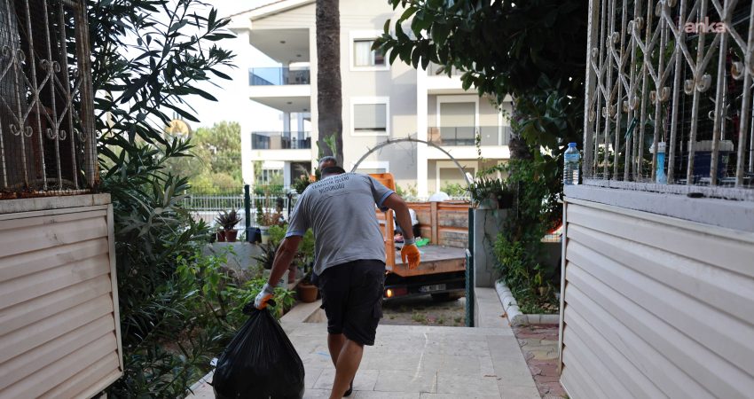Marmaris’in Siteler Mahallesi’nde kötü koku ihbarı üzerine bir daireye giren
