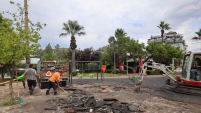 Marmaris Belediyesi, merkez ve kırsal mahallelerde yer alan 16 parkta