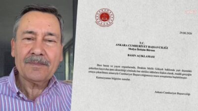 Eski Ankara Büyükşehir Belediye Başkanı İbrahim Melih Gökçek, ailesinin Almanya’da
