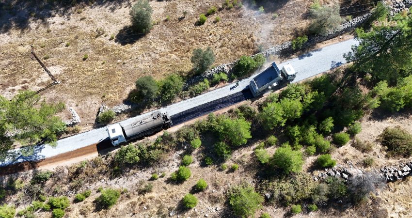 Menteşe Belediyesi ile Muğla Büyükşehir Belediyesi iş birliğiyle gerçekleştirilen çalışmayla