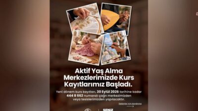 Merkezefendi Belediyesi’nin, yaş almış vatandaşların sosyal, kültürel ve kişisel gelişimlerine