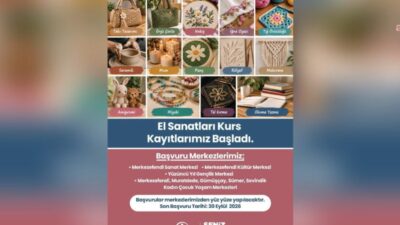 Merkezefendi Belediyesi'nin örgü çanta, nakış, iğne oyası, tığ örücülüğü, seramik,