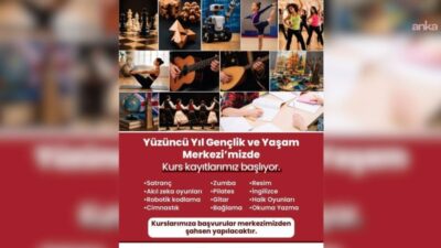 Merkezefendi Belediyesi’nin Yüzüncü Yıl Gençlik ve Yaşam Merkezi’nde düzenleyeceği 12