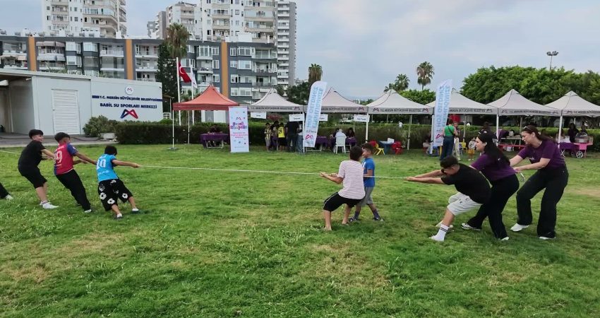 Mersin Büyükşehir Belediyesi’nin Avrupa Hareketlilik Haftası dolayısıyla "Oyna, Eğlen, Keşfet!"