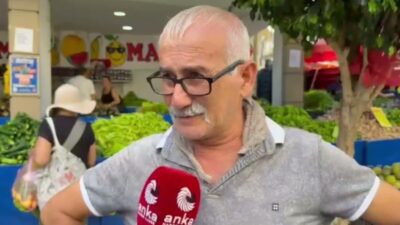 Mersin'de yurttaşlar geçim sıkıntılarını dile getirdi. Manavda çalışan bir yurttaş,