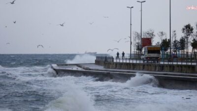 Meteoroloji Genel Müdürlüğü, Marmara Denizi’nde yarın akşam saatlerinden itibaren kuzey