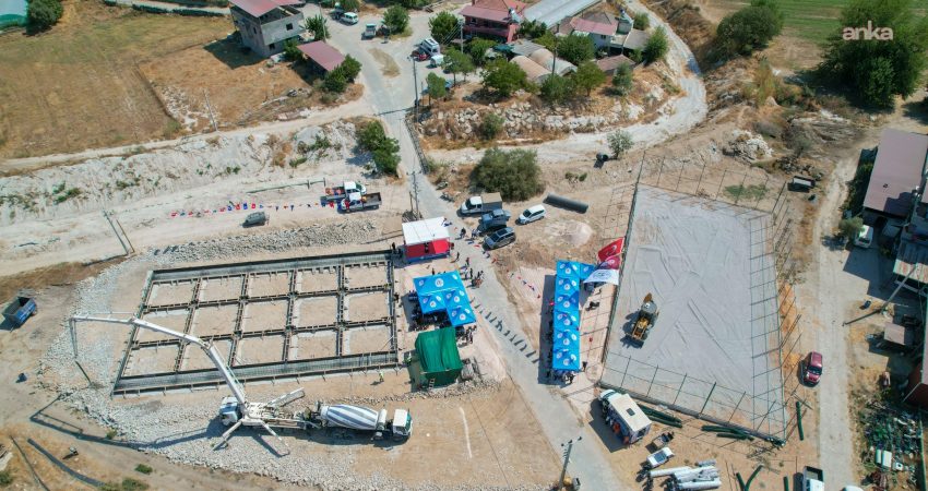 Milas Belediyesi tarafından Bahçeburun Mahallesi’ne kazandırılacak Çok Amaçlı Sosyal Alan,