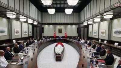 Milli Güvenlik Kurulu (MGK), Cumhurbaşkanı Recep Tayyip Erdoğan başkanlığında toplandı.