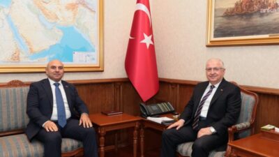 Milli Savunma Bakanı Yaşar Güler, Azerbaycan’ın Ankara Büyükelçisi Reşad Aslanov'u