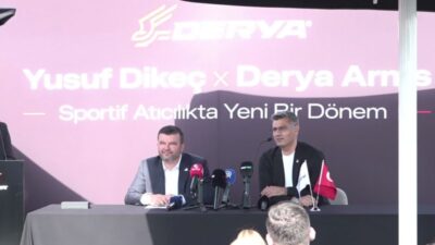 Ateşli silahların üretici firmalarından Derya Arms, olimpiyat madalyalı Yusuf Dikeç
