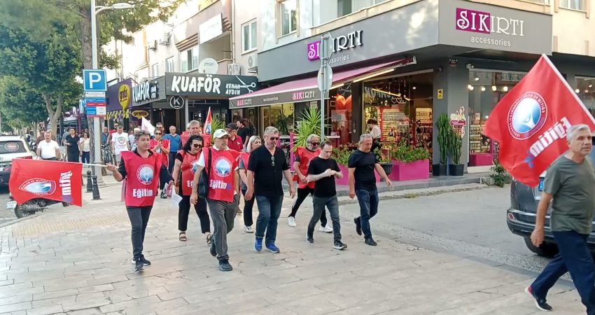 Eğitim-İş Ortaca Temsilciliği ile Eğitim Sen Köyceğiz Temsilciliği, Manisa’nın Turgutlu