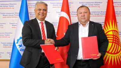 Muratpaşa Belediye Başkanı Ümit Uysal, Kırgızistan’ın İpek Yolu üzerinde bulunan