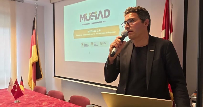 MÜSİAD Nürnberg/Kuzey Bavyera Bölge Başkanlığı, genç Türk girişimcileri bir araya