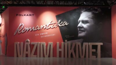 Ünlü şair Nâzım Hikmet’in yaşamını anlatan “ROMANTİKA” sergisi, İzmir Büyükşehir Belediyesi ev