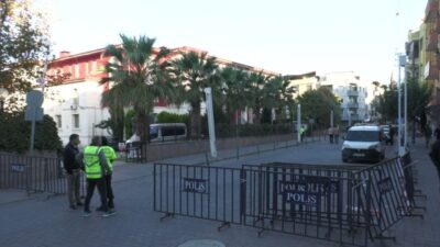 Manisa Turgutlu ilçesindeki bir okul önündeki silahlı saldırıya ilişkin gözaltına