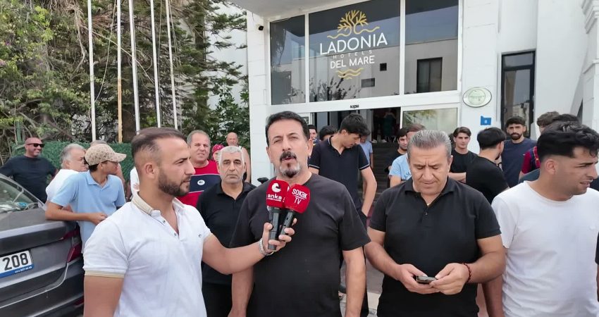 Bodrum’da 23 Eylül'e kadar açık olması planlanan bir otelin iki
