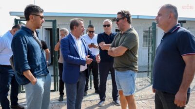 Oyuncu Emre Kınay, Efeler Belediyesi tarafından Çeştepe Mahallesi'nde hayata geçirilen 26