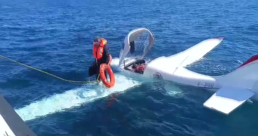 Batum Havalimanı’ndan Ordu-Giresun Havalimanı’na gitmek üzere havalanan özel uçak, motor