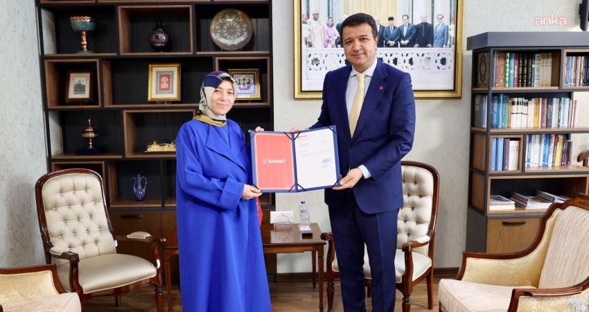 Saadet Partisi, Şerife Öz'ün Genel Başkan Mahmut Arıkan'ın danışmanı olarak