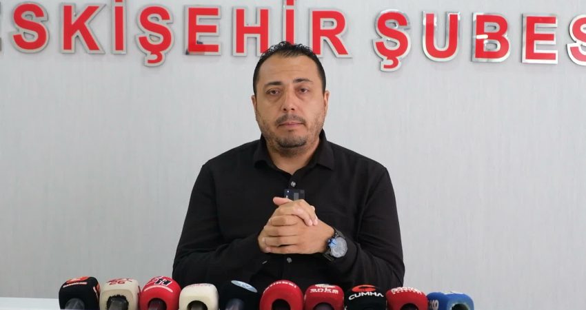 Sağlık-Sen Eskişehir Şube Başkanı Hasan Hüseyin Köksal, Eskişehir sağlık teşkilatında "masa