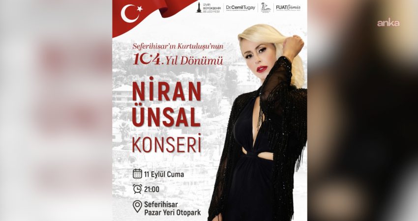 Seferihisar Belediyesi, ilçenin düşman işgalinden kurtuluşunun 104. yıl dönümünü Niran