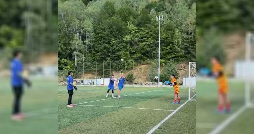 Şeker 06 Spor, 30 genç sporcuyla Sırbistan'da futbol ve kültür