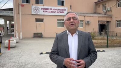 YENİ Parti Diyarbakır Milletvekili Sezgin Tanrıkulu, Kulp Devlet Hastanesi’nde incelemelerde