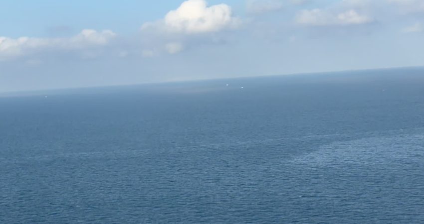 Silivri açıklarında bir tanker ile geminin çarpışması sonucu meydana gelen