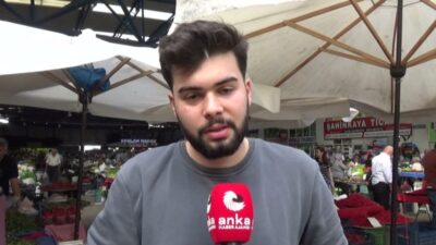 Sinop’ta pazartesi ve perşembe günleri kurulan halk pazarında tezgah açan