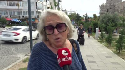 Sinop’ta yurttaşlar Türkiye ekonomisini değerlendirdi. Banu Onur, “Ekonomi diye bir