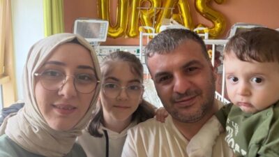 Sinoplu SMA Tip-1 hastası Uras Çağrı Çelik'in, Almanya’da sürdürülen tedavisinin