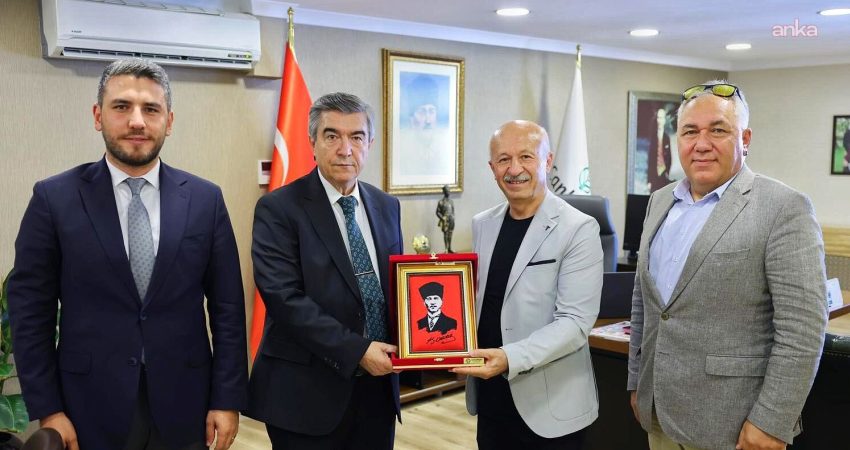 Sosyal Demokrat Kamu İşverenleri Sendikası (SODEMSEN) heyeti, Çankaya Belediye Başkan