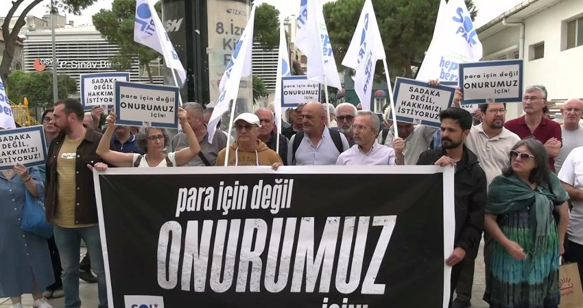 SOL Parti İzmir İl Örgütü, Ankara’da emeklilerin hak talepleri için