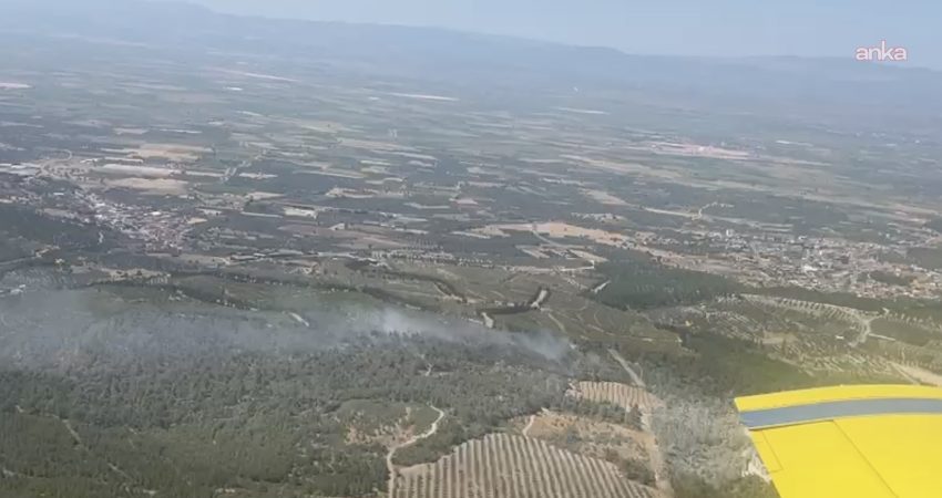 Soma’daki orman yangını kontrol altına alındı Manisa'nın Soma ilçesine bağlı Cenkyeri Mahallesi'nde saat 12.50 sıralarında çıkan