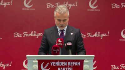 Yeniden Refah Partisi Genel Başkan Yardımcısı Suat Kılıç, Ahmet Davutoğlu'na