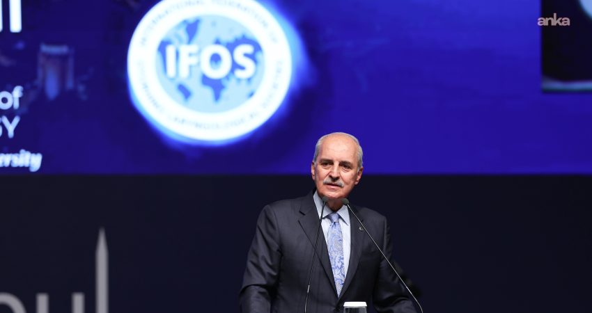 TBMM Başkanı Numan Kurtulmuş, "Ne yazık ki üç yıldır insanlığın
