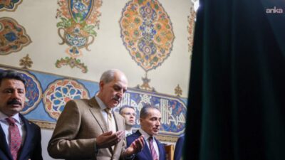 TBMM Başkanı Numan Kurtulmuş, Hacı Bektaş-ı Veli’nin türbesini ziyaret ederek,