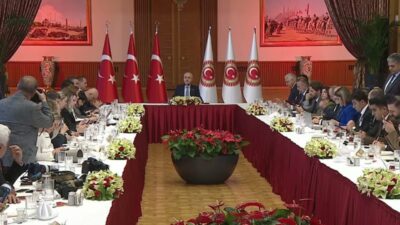 TBMM Başkanı Numan Kurtulmuş, erken seçim tartışmalarına ilişkin, “Şu anda