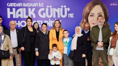 Tekirdağ Büyükşehir Belediye Başkanı Candan Yüceer, "Halk Günü" buluşmaları kapsamında