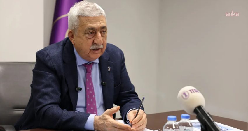 Türkiye Esnaf ve Sanatkarları Konfederasyonu (TESK) Genel Başkanı Bendevi Palandöken, Sağlık