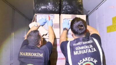 Ticaret Bakanlığı Gümrükler Muhafaza ekiplerince İstanbul Havalimanı’nda düzenlenen operasyonda 20