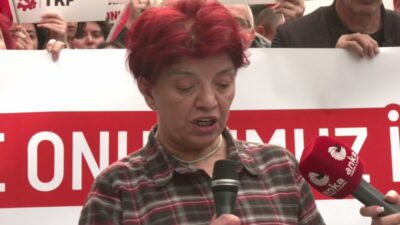 Türkiye Komünist Partisi (TKP), emekli polis Ali Şekeroğlu’nun eylem sırasında yaşamına