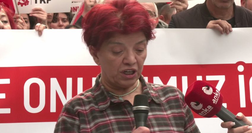 Türkiye Komünist Partisi (TKP), emekli polis Ali Şekeroğlu’nun eylem sırasında yaşamına