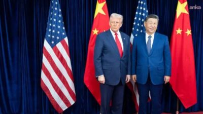 Çin Devlet Başkanı Xi Jinping’in ABD Başkanı Donald Trump ile