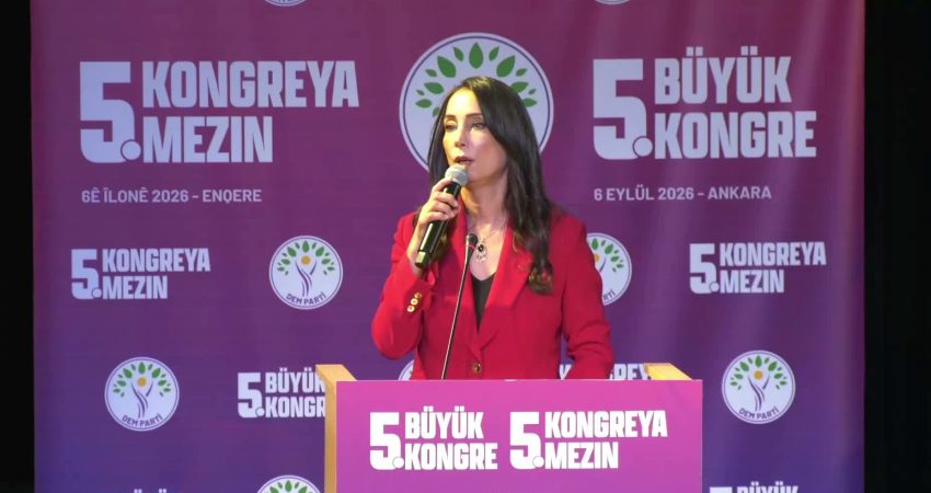 DEM Parti Eş Genel Başkanı Tülay Hatimoğulları, "Bizler barışacağız, bizler