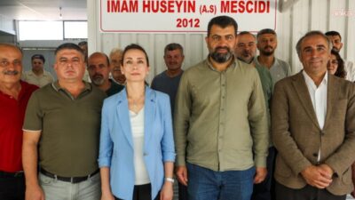 DEM Parti Eş Genel Başkanı Tülay Hatimoğulları, Hatay’da Alevi inanç