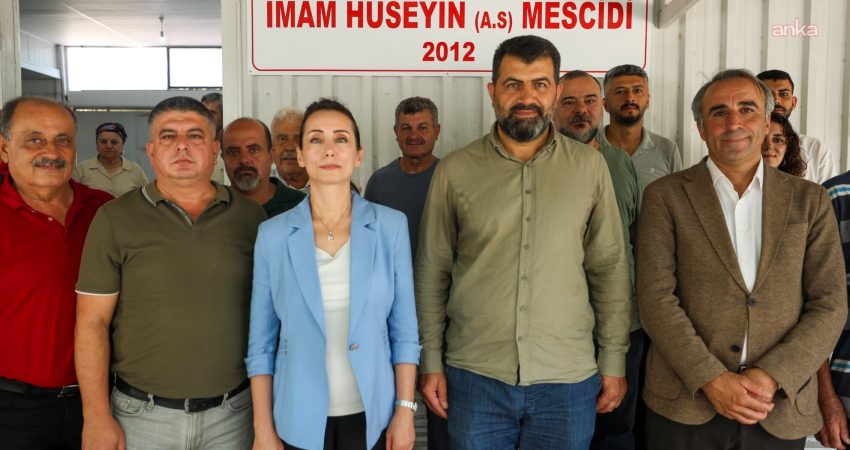 DEM Parti Eş Genel Başkanı Tülay Hatimoğulları, Hatay’da Alevi inanç