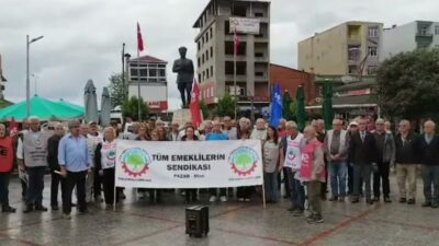Tüm Emeklilerin Sendikası Pazar Şube Başkanı Yaşar Karahan, emekli polis